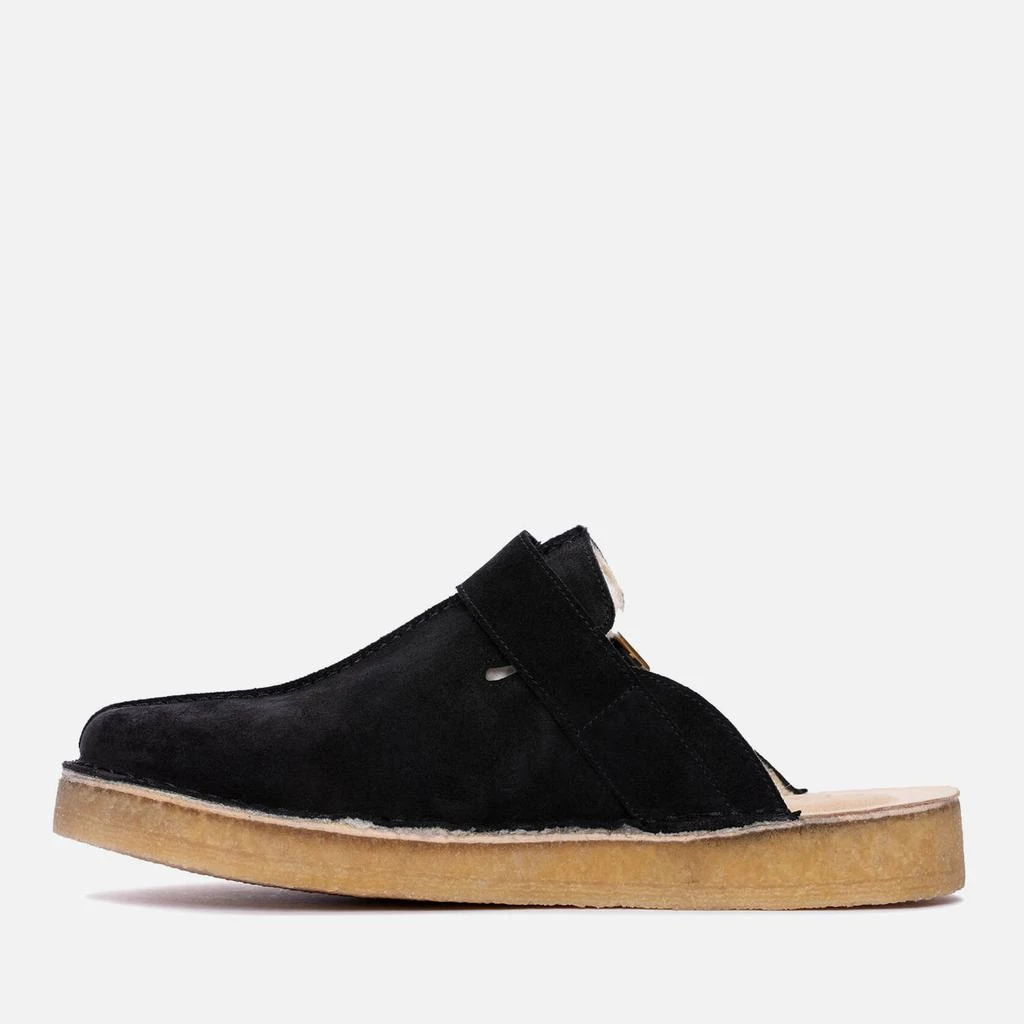 商品Clarks|Clarks Originals Desert Rock Suede Mules,价格¥669,第3张图片详细描述