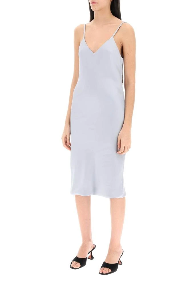 商品Norma Kamali|Women's Crepe Satin Slip Dress,价格¥2089,第4张图片详细描述