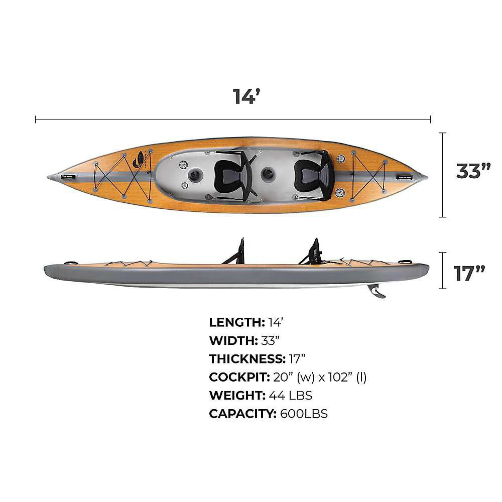 商品Paddle North|Paddle North Karve Kayak 2.0 XL,价格¥9984,第5张图片详细描述