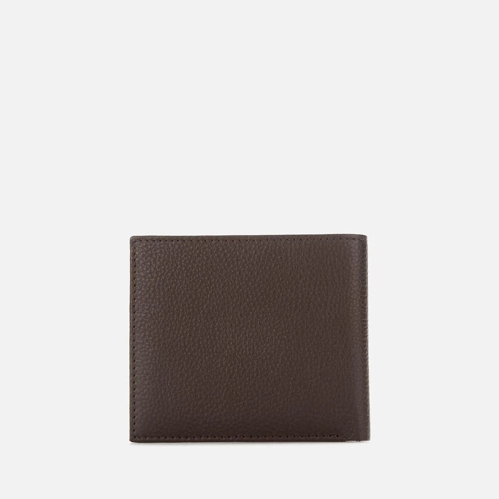 商品Barbour|Barbour Heritage Men's Amble Leather Billfold Wallet - Dark Brown,价格¥388,第2张图片详细描述
