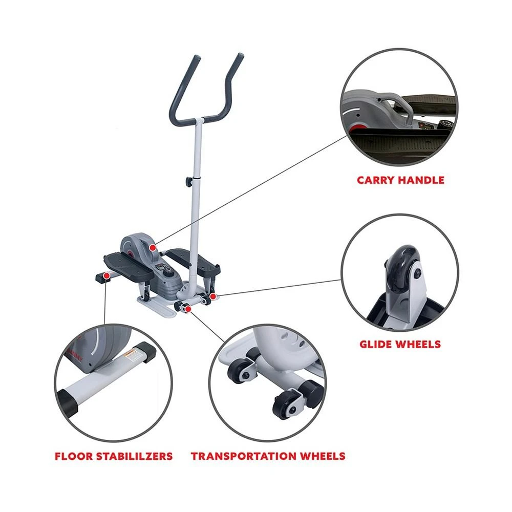 Magnetic Standing Elliptical with Handlebars 商品
