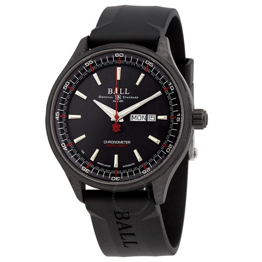 商品BALL Watch|Engineer II Automatic Chronometer Black Dial Men's Watch NM3060C-PCJ-GY,价格¥18629,第1张图片