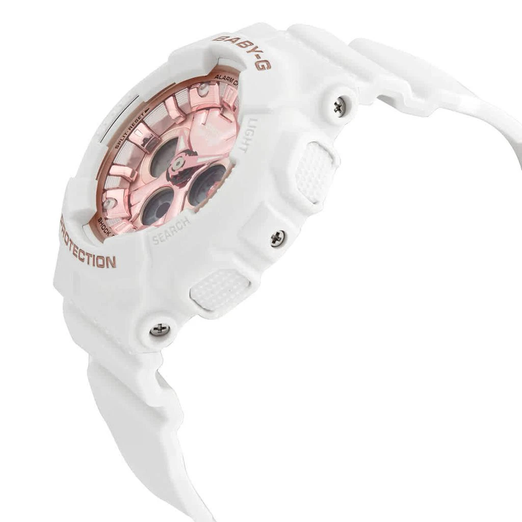 商品Casio|Baby-g White Resinl Ladies Watch  BA-130-7A1DR,价格¥720,第2张图片详细描述
