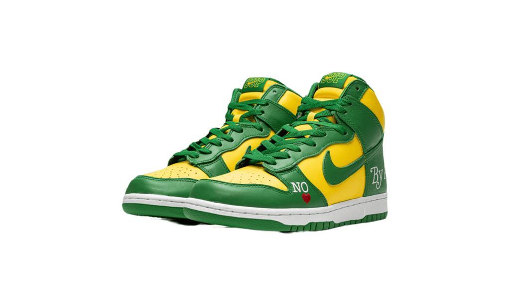 商品NIKE|Nike SB Dunk High Supreme By Any Means "Brazil",价格¥2947,第4张图片详细描述