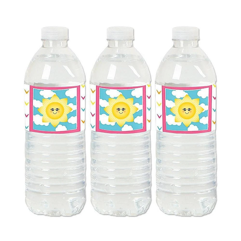 商品Big Dot of Happiness|You Are My Sunshine - Baby Shower or Birthday Water Bottle Sticker Labels 20 Ct,价格¥105,第1张图片