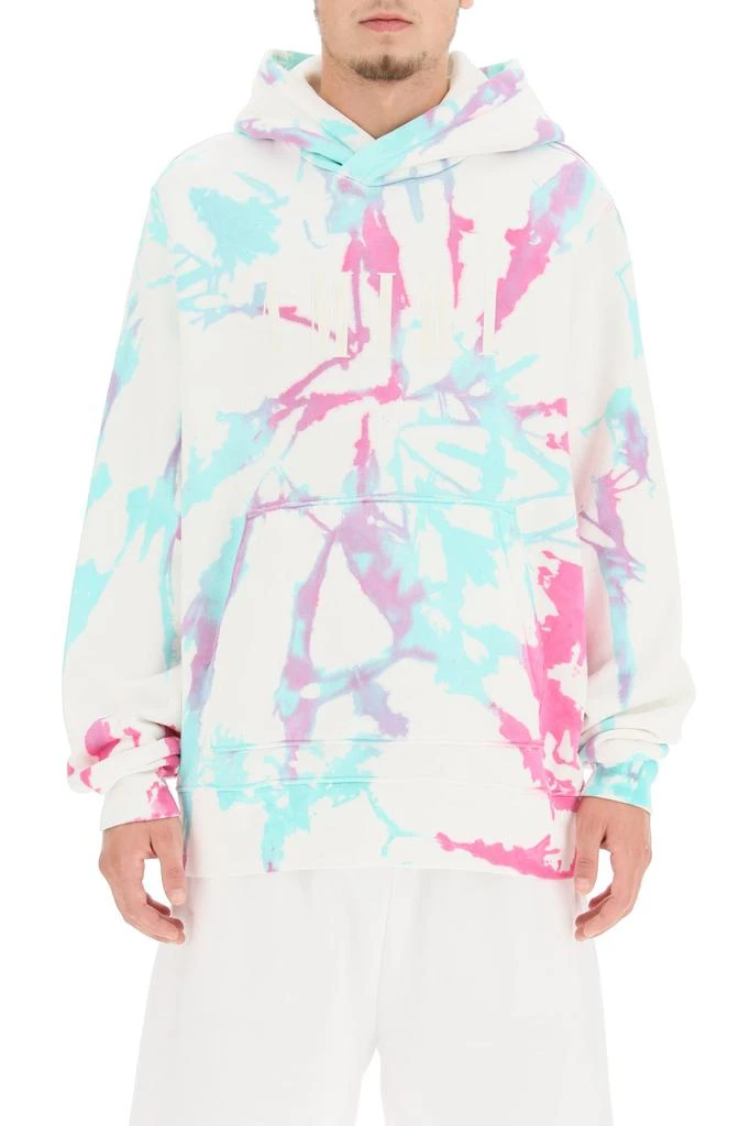 商品AMIRI|Amiri tie dye core logo sweatshirt with hood,价格¥3939,第2张图片详细描述