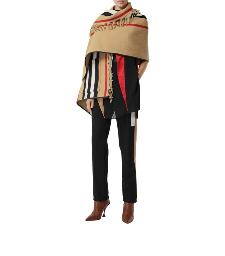 商品Burberry|Icon poncho,价格¥10156,第2张图片详细描述