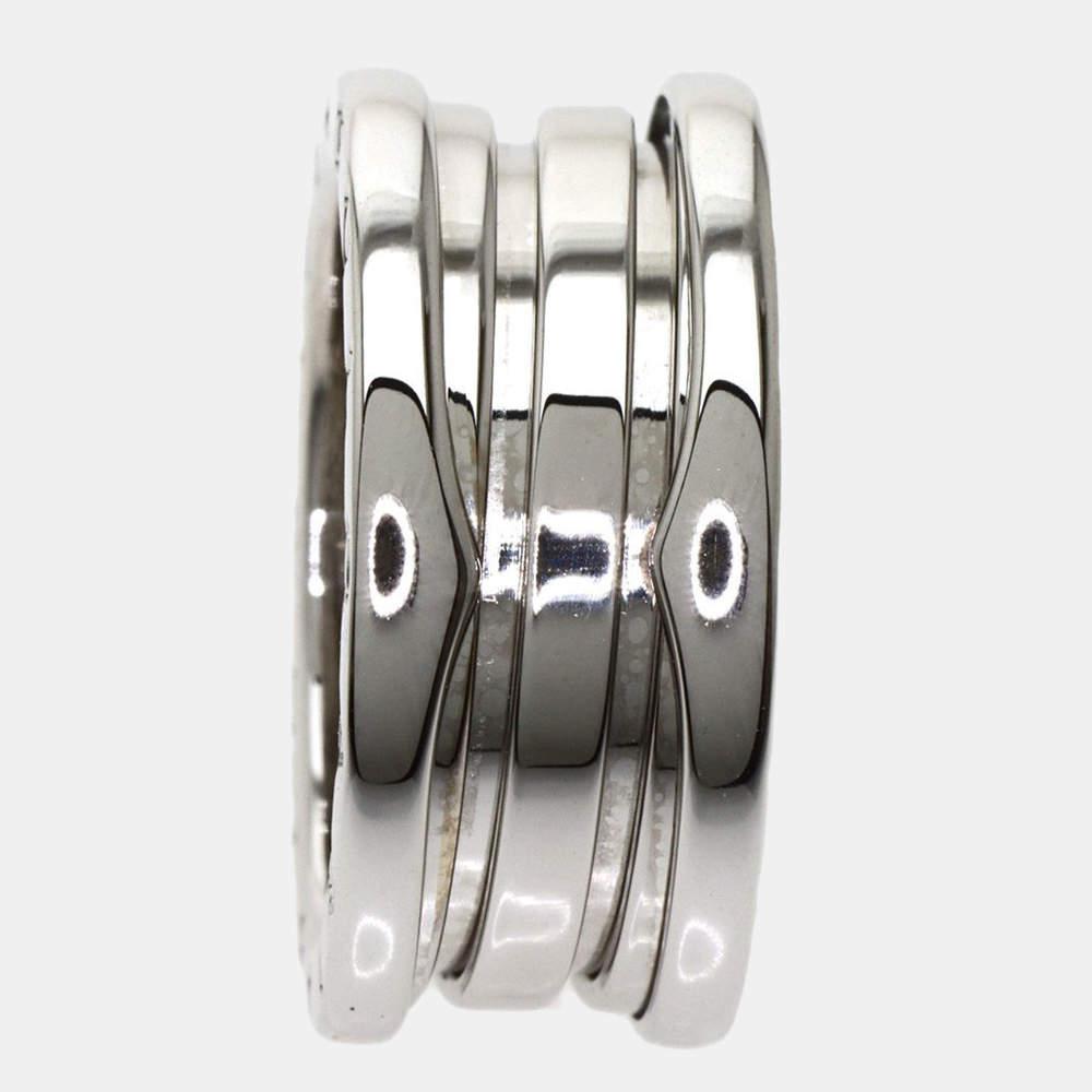Bvlgari B.Zero1 18K White Gold Ring EU 51商品第3张图片规格展示