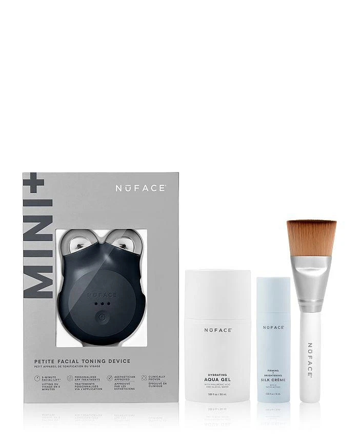 商品NuFace|Mini+ Facial Toning Device & Primer - Black,价格¥1869,第1张图片