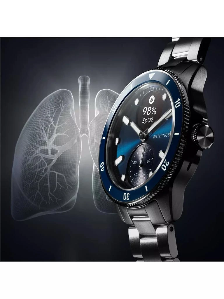 商品Withings|Scanwatch Nova - Premium Heart Health Hybrid Smartwatch - 43MM,价格¥4495,第5张图片详细描述