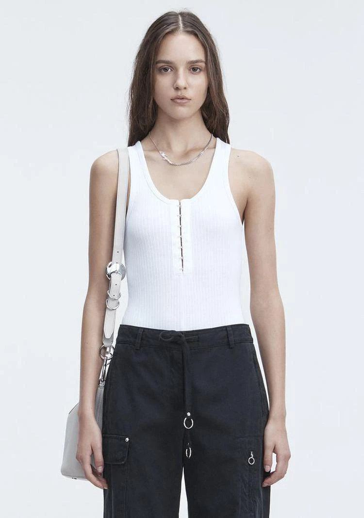 商品Alexander Wang|RIBBED BODYSUIT,价格¥482,第3张图片详细描述