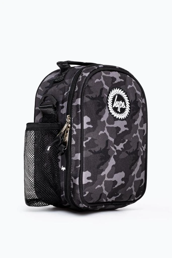 商品HYPE BAGS|HYPE BLACK & GREY MONO CAMO MAXI LUNCHBOX,价格¥92,第2张图片详细描述