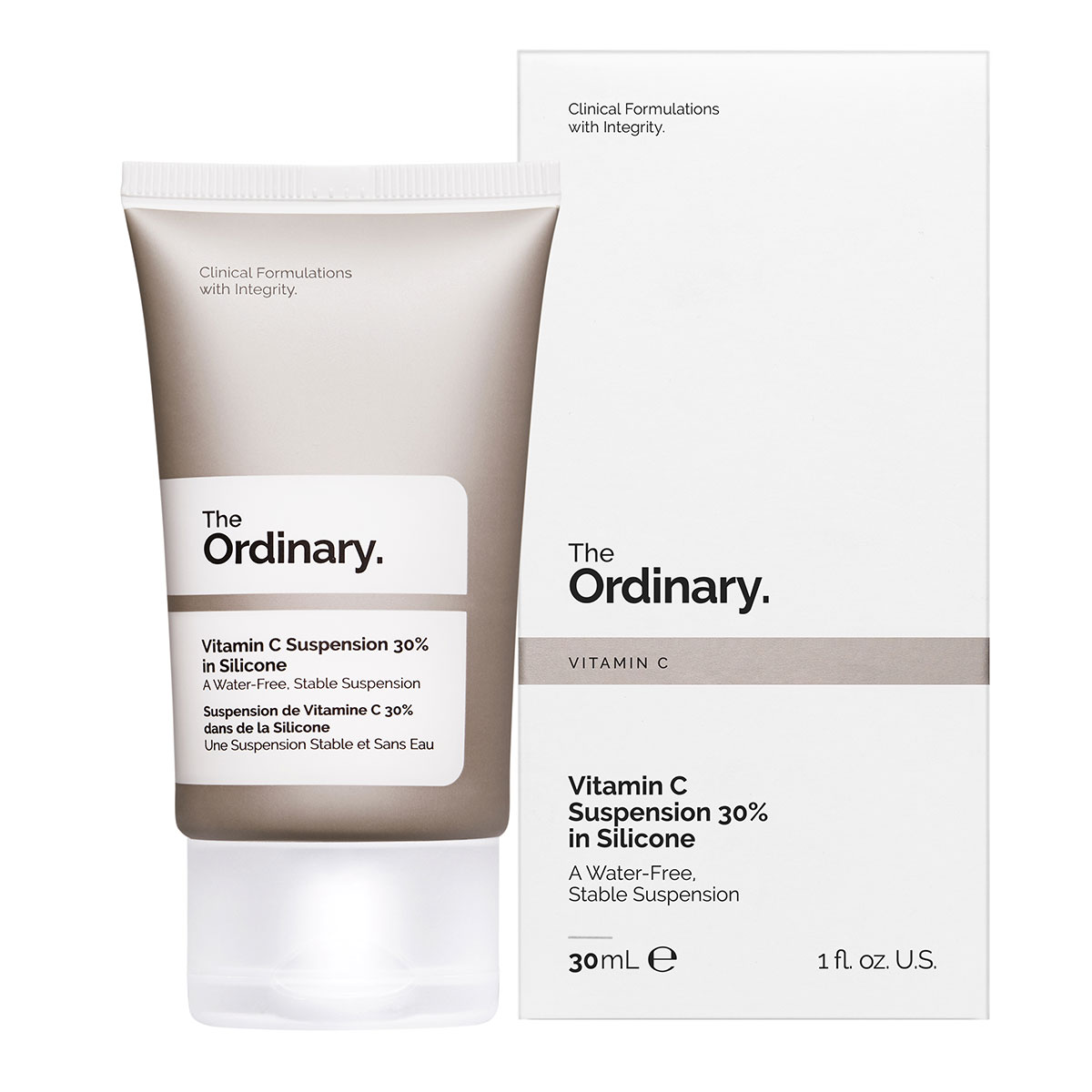 The Ordinary 30%维他命C含硅悬浊乳液 30ml 提亮肤色商品第2张图片规格展示