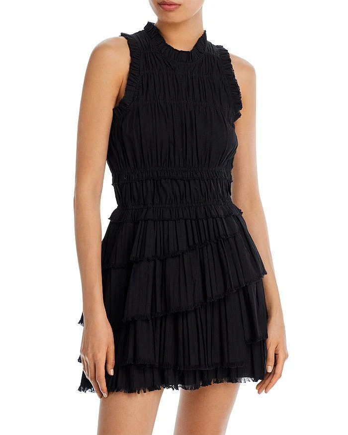 商品Sea|NYC Greir Pleated Mini Dress,价格¥1686,第1张图片详细描述