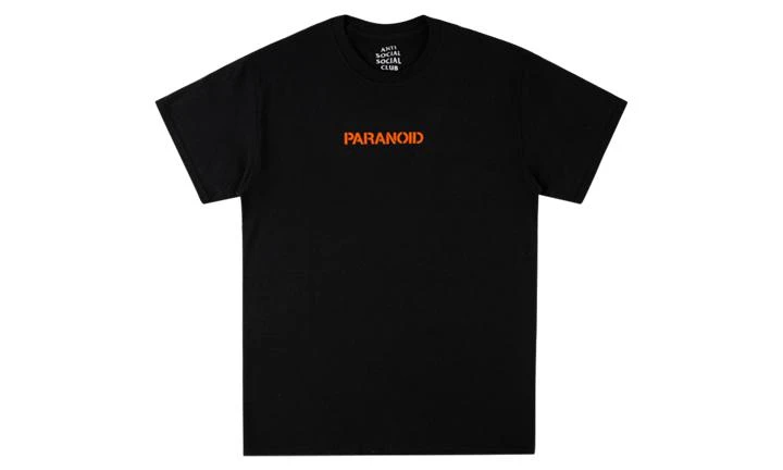 商品Anti Social Social Club|Anti Social Social Club Paranoid ASSC Logo Tee,价格¥658,第1张图片