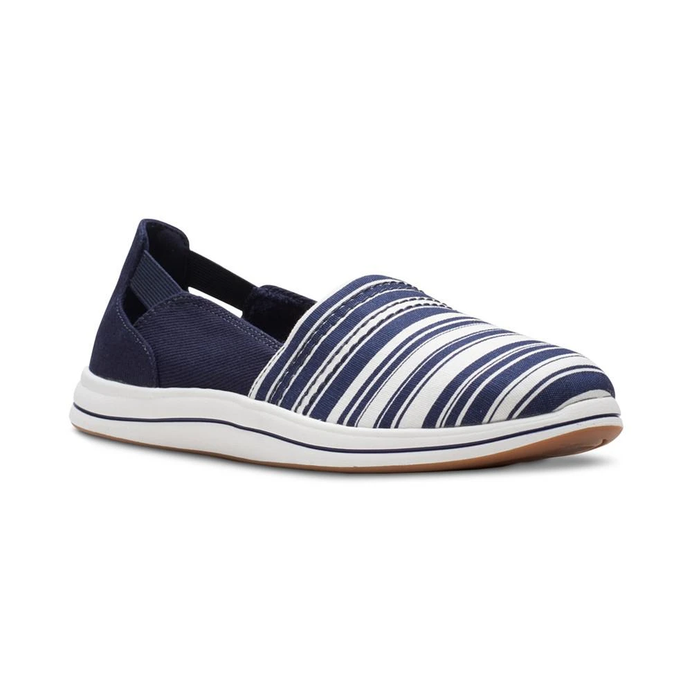 商品Clarks|Women's Cloudsteppers Breeze Step II Slip On Sneakers,价格¥317,第1张图片