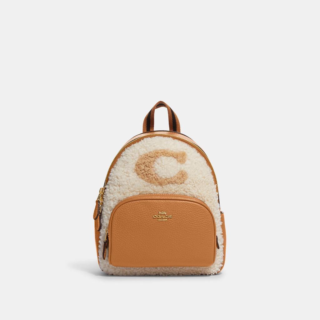 商品Coach|Coach Outlet Mini Court Backpack With Coach Motif,价格¥1521,第1张图片