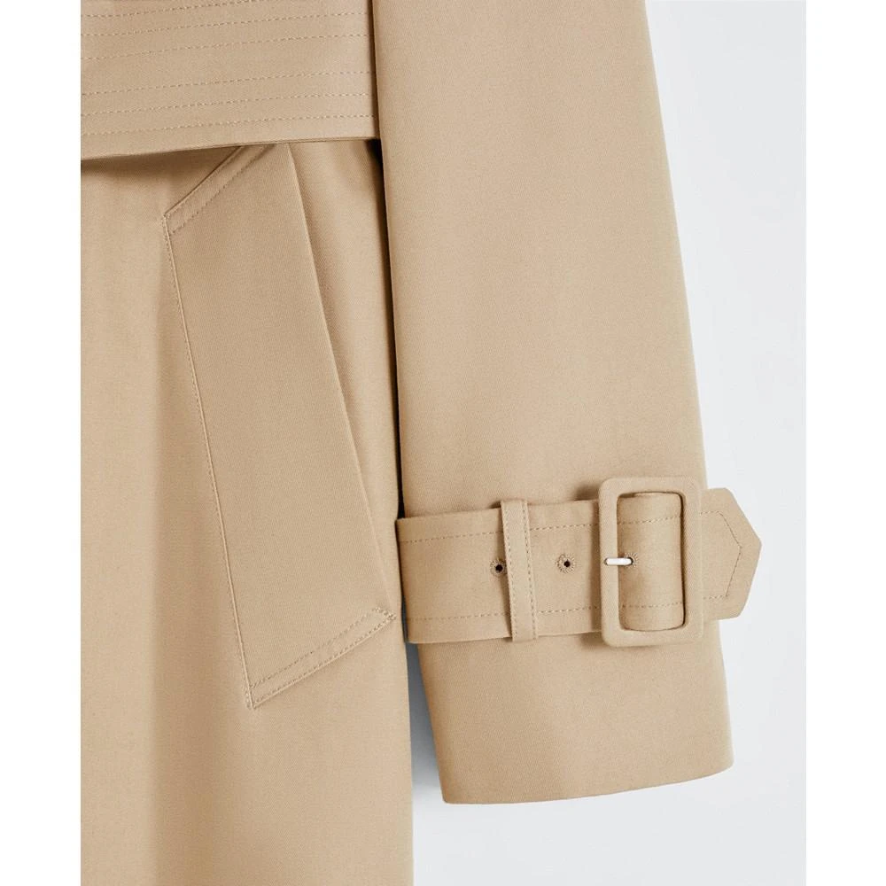 商品Mango|Women's Water-Repellent Premium Trench Coat,价格¥1495,第4张图片详细描述