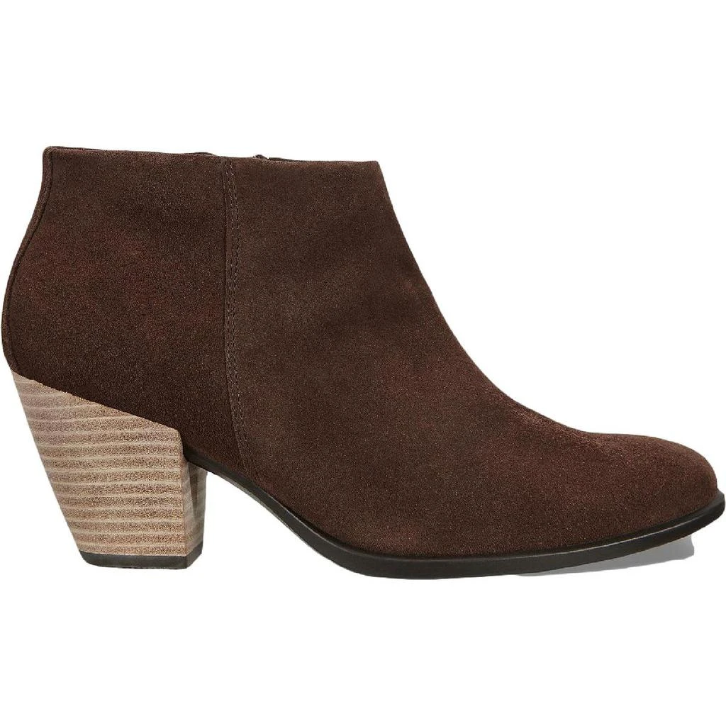商品ECCO|ECCO Womens Leather Round Toe Booties,价格¥200,第2张图片详细描述