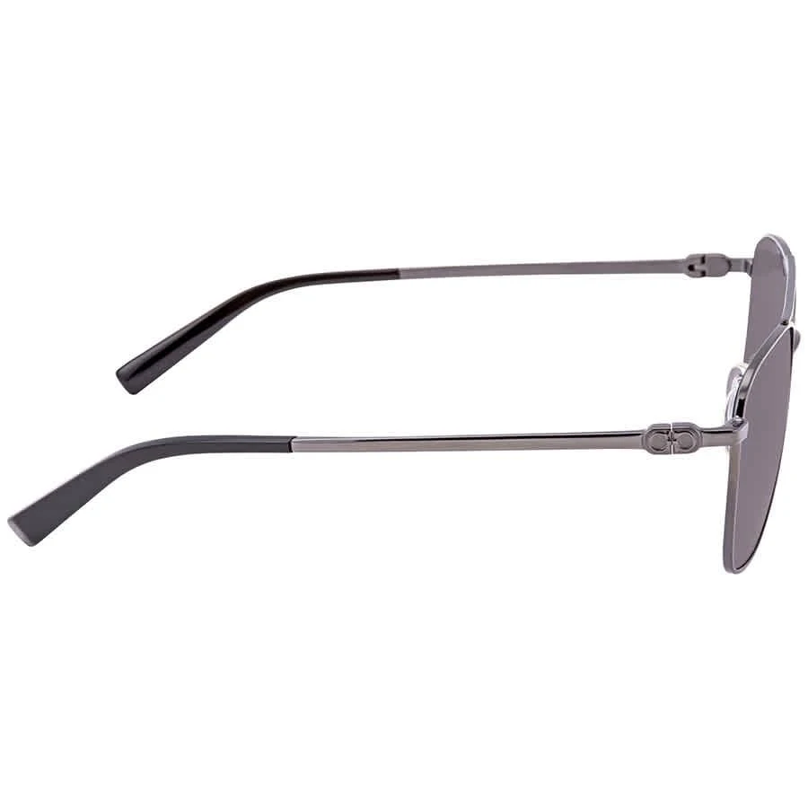 商品Salvatore Ferragamo|Grey Square Men's Sunglasses SF158S 015 53,价格¥437,第3张图片详细描述