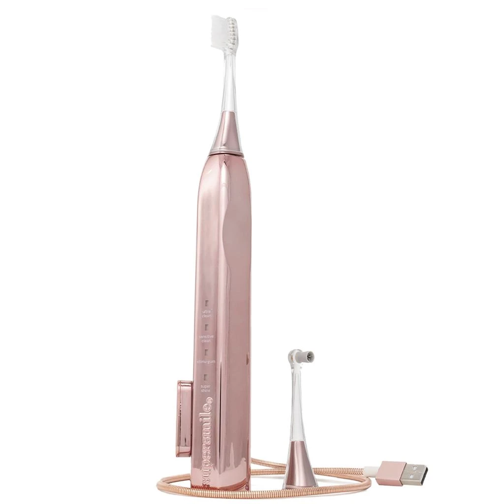 商品Supersmile|Supersmile Zina45 Sonic Pulse Toothbrush - Rose Gold Chrome,价格¥1571,第2张图片详细描述