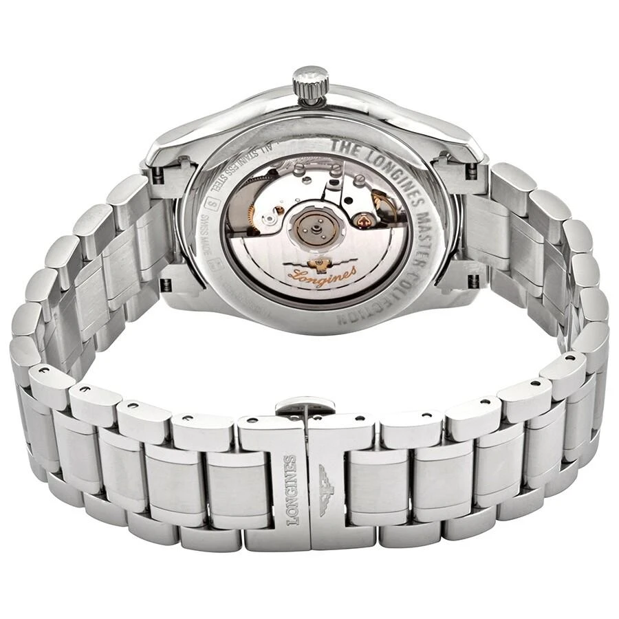 商品Longines|Longines Master Automatic Moonphase Silver Dial Men's Watch L29094786,价格¥14665,第3张图片详细描述