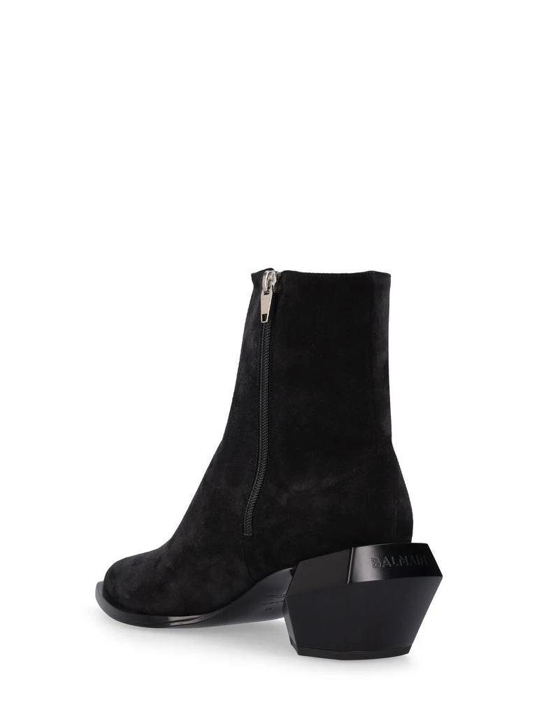 商品Balmain|Billy Suede Ankle Boots,价格¥7924,第3张图片详细描述