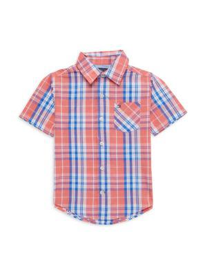 Little Boy’s Madras Plaid Shirt商品第1张图片规格展示