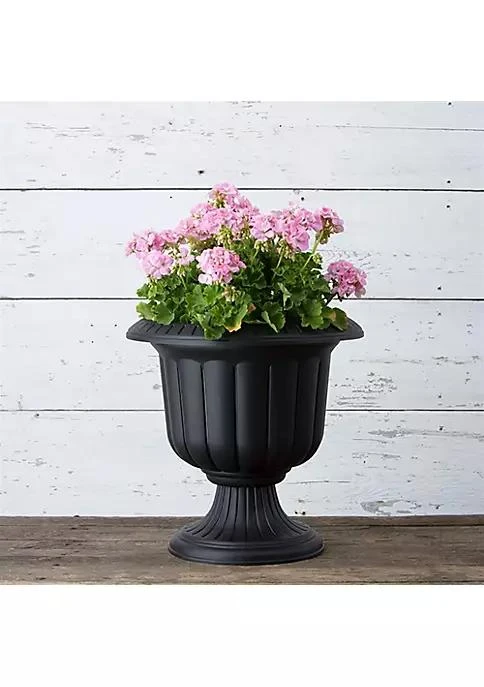商品belk|Novelty Classic Urn Garden Pot Planter Plastic Black   19 Inch,价格¥250,第5张图片详细描述