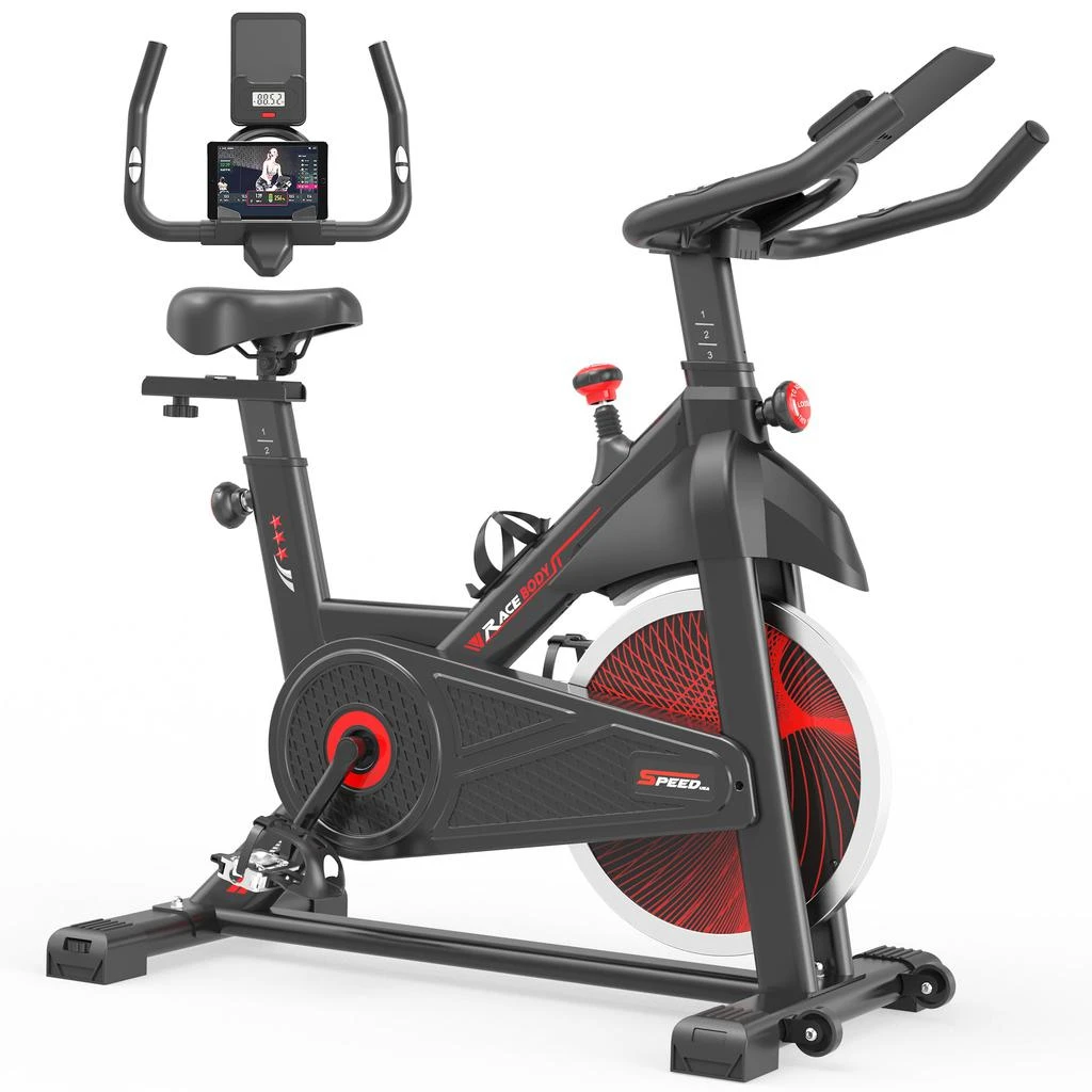 商品Simplie Fun|Indoor Cycling Exercise Bike Stationary,价格¥2823,第3张图片详细描述