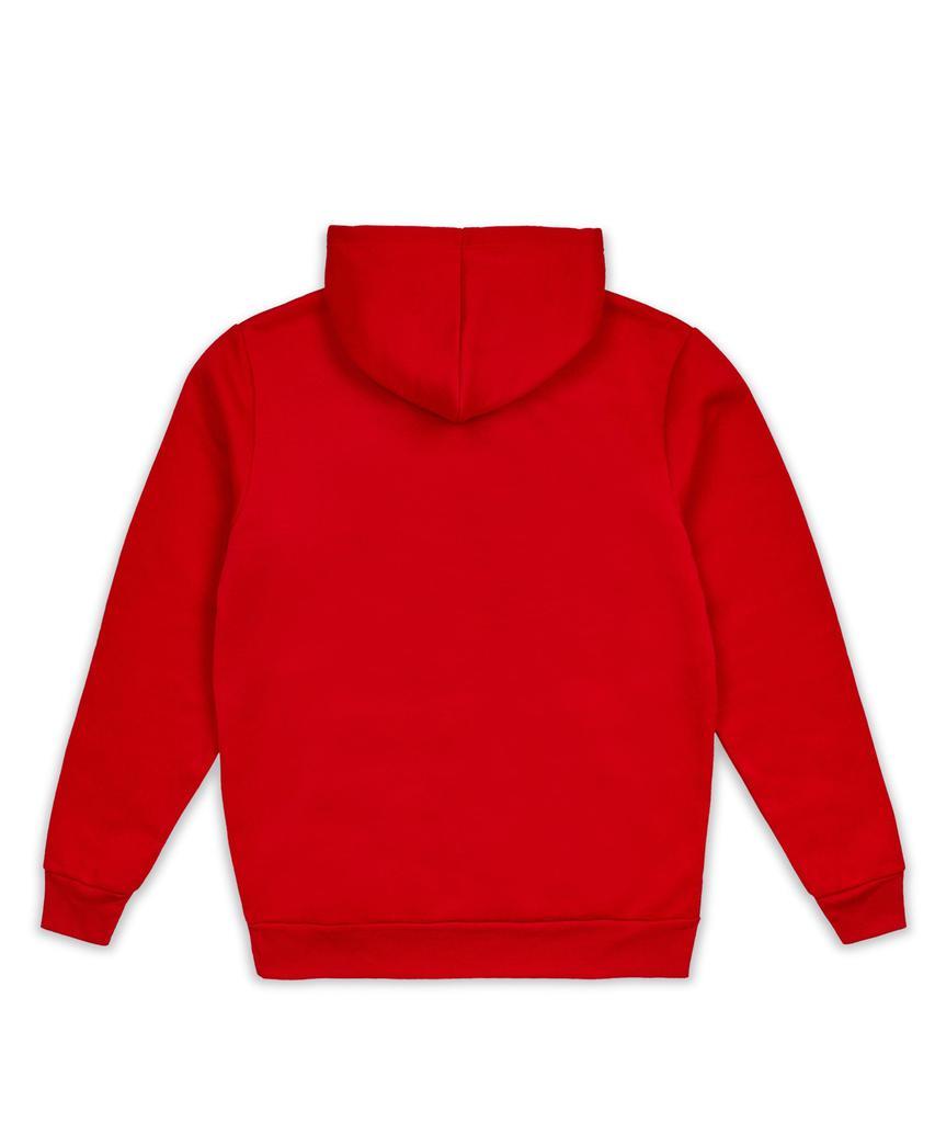 商品Reason Clothing|Basic Croyden Hoodie With Rubber Patch - Red,价格¥289,第6张图片详细描述