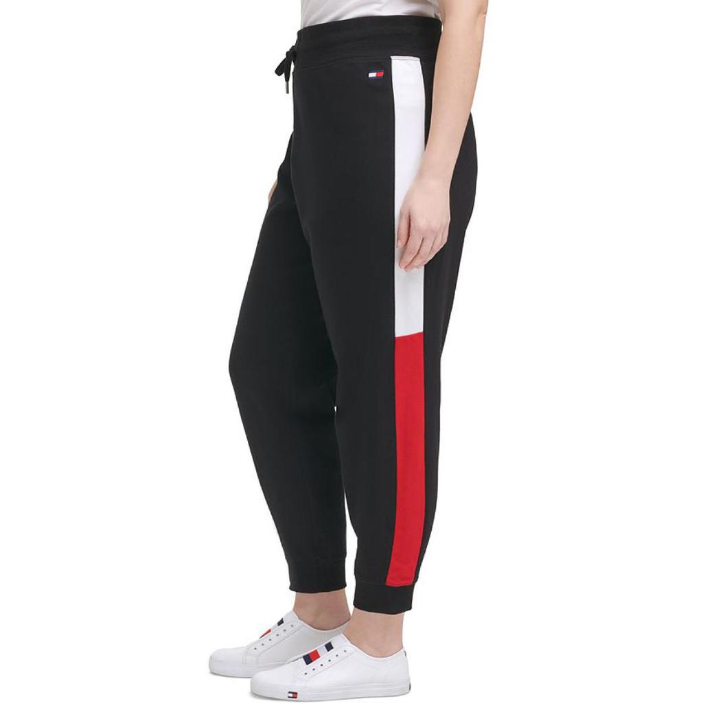 Tommy Hilfiger Sport Womens Plus Panel Fitness Sweatpants商品第1张图片规格展示