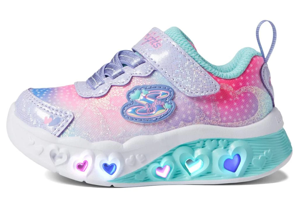 商品SKECHERS|Sport Lighted - Flutter Heart Lights - Simply Love 302315N (Toddler),价格¥376,第4张图片详细描述