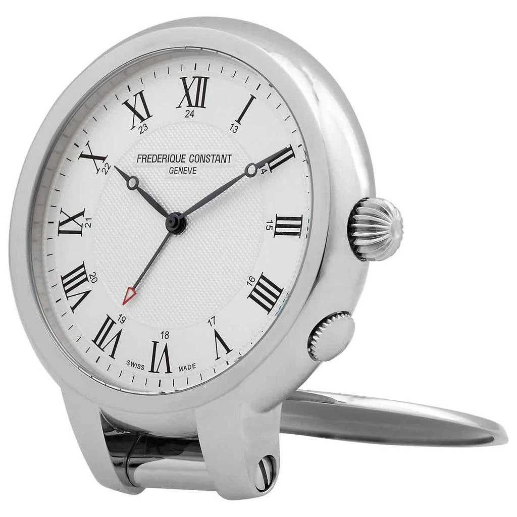 商品Frederique Constant|Silver Dial Travel Alarm Clock,价格¥2077,第2张图片详细描述