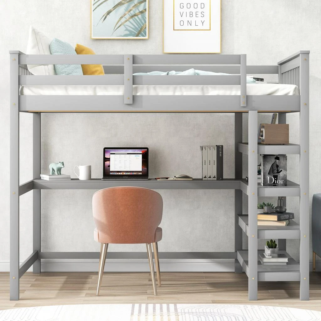 商品Simplie Fun|Bed in Pine,价格¥7851,第3张图片详细描述