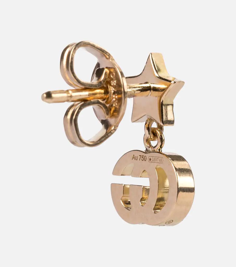 商品Gucci|GG Running 18kt yellow gold earrings,价格¥5853,第7张图片详细描述