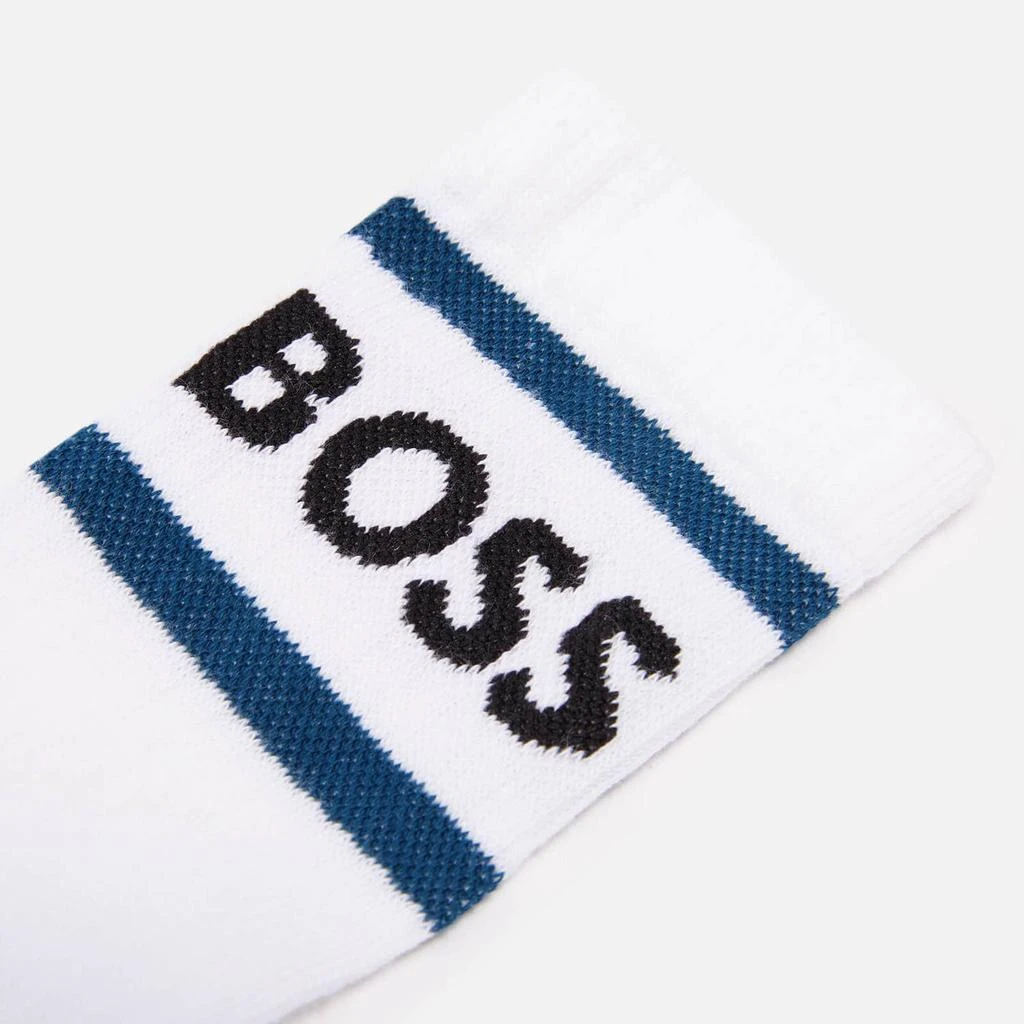 商品Hugo Boss|BOSS Bodywear Stripe Ribbed-Knit Socks,价格¥118,第2张图片详细描述