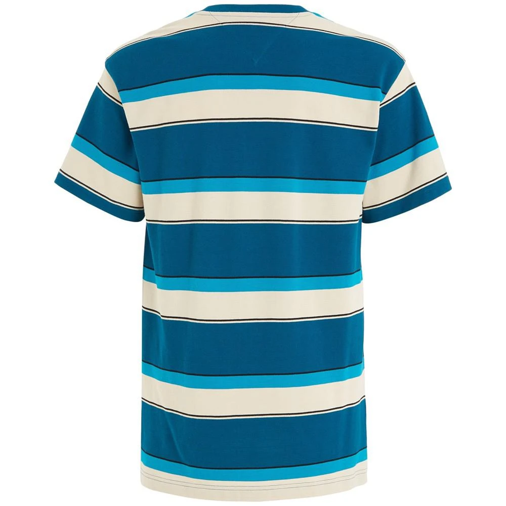 商品Tommy Hilfiger|Men's Bold Pique Stripe Tee,价格¥373,第5张图片详细描述