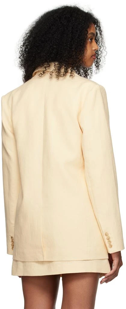 商品ANINE BING|Yellow Kaia Blazer,价格¥2119,第3张图片详细描述