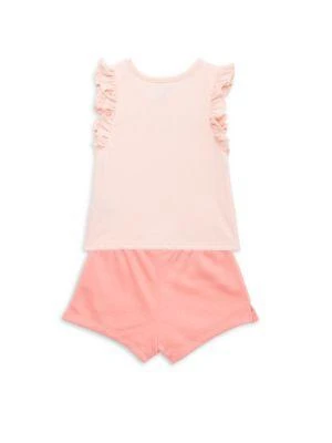 商品Juicy Couture|Little Girl's 2-Piece Logo Top & Shorts Set,价格¥68,第2张图片详细描述