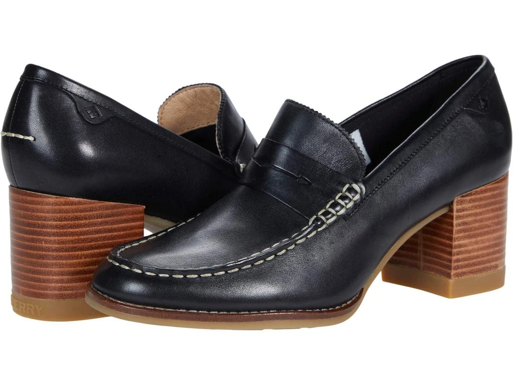 商品Sperry|Seaport Penny Heel Leather,价格¥416,第1张图片