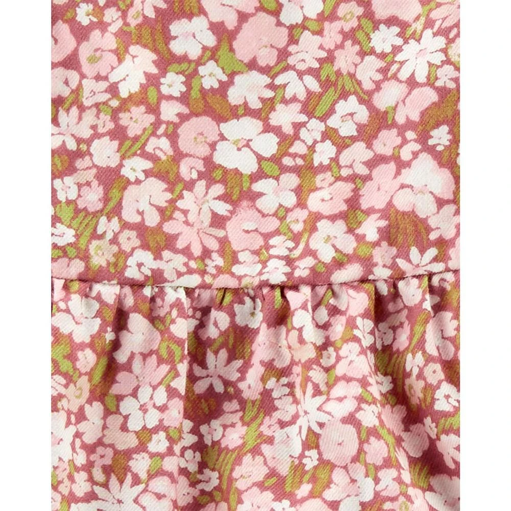 商品Carter's|Baby Girls Top, Bodysuit and Floral Diaper Cover, 3 Piece Set,价格¥120,第4张图片详细描述