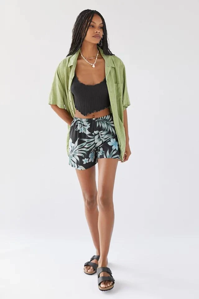 Urban Renewal Remade Tropical Pattern Pull-On Short 商品