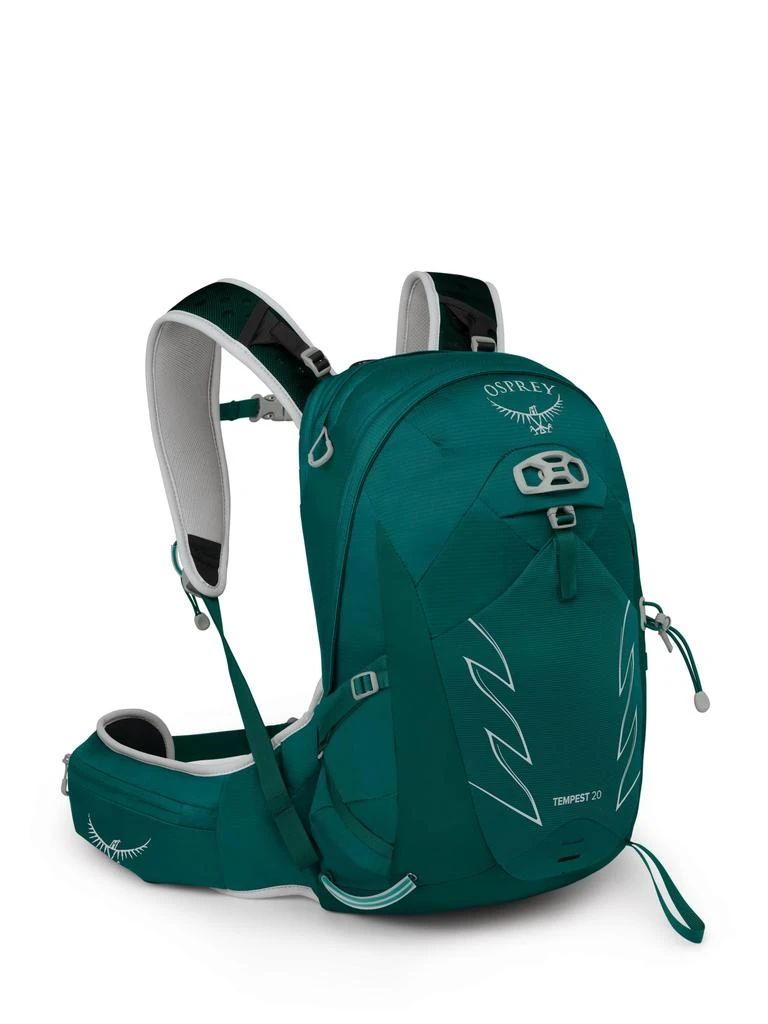 商品Osprey|Osprey Tempest 20L Women's Hiking Backpack with Hipbelt, Jasper Green, WXS/S,价格¥993,第1张图片