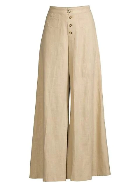 商品Staud|Martin Wide-Leg Trousers,价格¥689,第1张图片