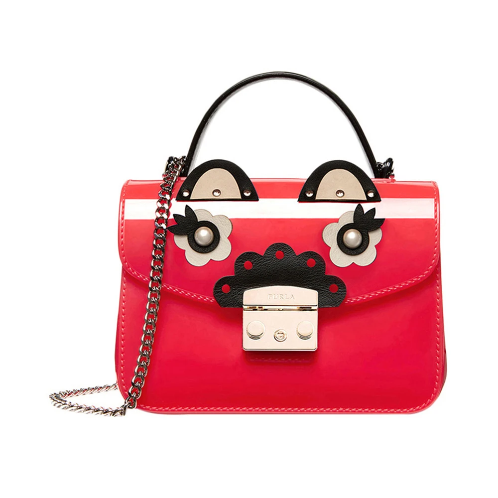 商品[国内直发] Furla|Furla 芙拉  女士糖果红单肩包斜挎包 961687,价格¥675,第1张图片