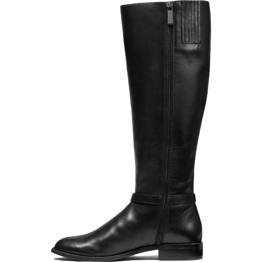 商品Michael Kors|MICHAEL Michael Kors Womens Finley Leather Riding Knee-High Boots,价格¥966,第5张图片详细描述