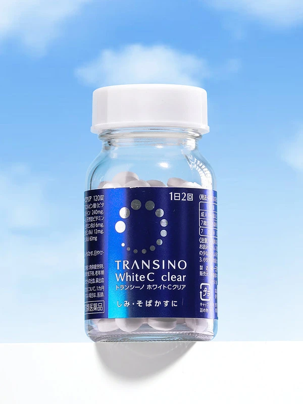 日本第一三共美白丸淡斑代购TRANSINO维生素C E祛斑全身美白120粒 商品