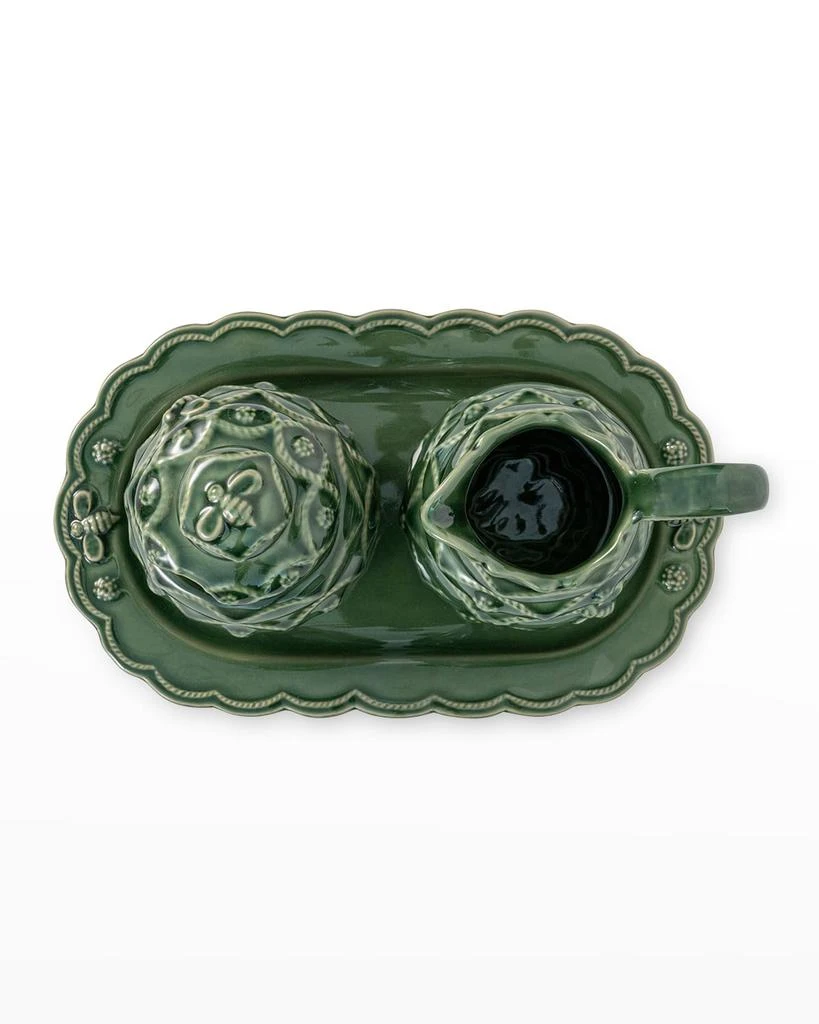 商品VERONICA BEARD|Jardins du Monde Green Creamer & Sugar Set,价格¥1166,第2张图片详细描述