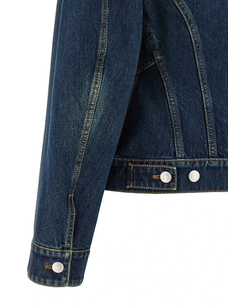 商品Alexander McQueen|Alexander McQueen Buttoned Denim Jacket,价格¥6374,第4张图片详细描述